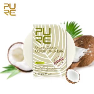 PURC Shampoo Bar for Hair Growth Anti Hair Loss Moisturizing Soothing Cleaning Darkening Hair Care Shampoo Conditioner Soap 60g