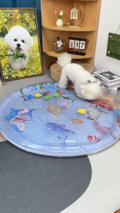 Thảm nước nệm nước làm mát hình cá cho trẻ em và thú cưng chơi đùa - Love Pets Shop