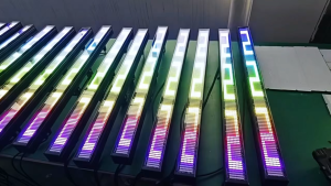 English Letter Effect RGB LED Long Strobe Pixel Wash Light DMX512 RDM Strobe Running Code for Stage Party Club Show