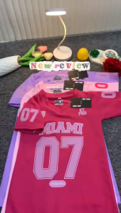 Dress Anak Perempuan Motif Miami Bahan baby terry usia 3-12 Tahun