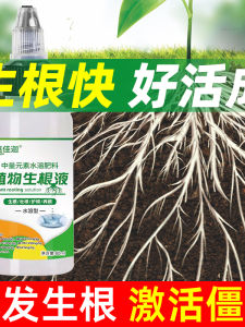 ปุ๋ยน้ำชนิดผงเร่งรากสำหรับการตัดกิ่ง การย้ายปลูก ใช้ได้กับต้นกล้าทุกชนิด ไม้อวบน้ำ และพืชอื่นๆ ให้พลังงานและสารอาหาร