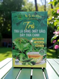 Hộp 40 gói trà tiểu đường Bảo Khang cho người tiểu đường mỡ máu đường máu cao phòng ngừa tiểu đường