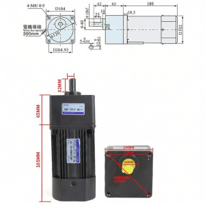 Động Cơ Có Số Tốc Độ Điều Chỉnh Được 250W 220V