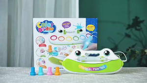Magic Painting Brush Kit - Interactive Educational Toy for Kids Graffiti Art