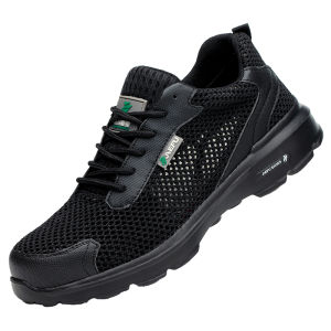 Geoff Mens Breathable Lightweight Work Shoes Womens Spring Autumn Ultra-light Safety Shoes Anti-impact And Piercing