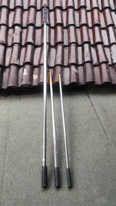 Tongkat Telskopik Pnjang 10Meter Galah Stenlis Egrek Bisa Diatur Panjangnya