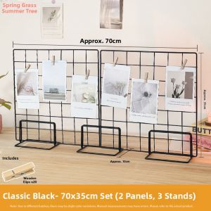 Storage Iron Grid Display Rack