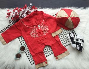 cheong sam baby 0-3bulanan