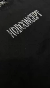 HUB CONCEPT STORE | Hub Stitch 230GSM OVERSAIZ TEE (HITAM/PUTIH)