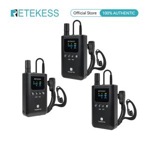 Retekess TT129 Wireless Communication System Two-way Tour Guide Systems Long Battery Life 200M Working Distance for Factory Visit Academic Exchange Corporate Training MICE