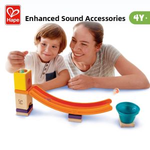 Hape | Sliding Bells and Ball Rolling Tracks Educational Toy 4 Years