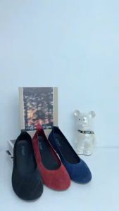 Sepatu Flatshoes Rajut Simple Wanita AB-5