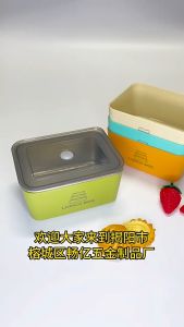 Hộp cơm hộp bảo quản thực phẩm inox 304 nắp chống tràn LILA HCCHUNHAT35