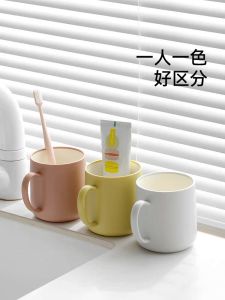 Fasola Adult Anti-Mold Toothbrush Cup Luxury Double Layer Thickened Design Bathroom Household Creative Washing Cup Gadget
