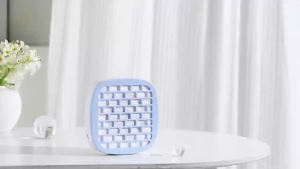 Mini Nail Dust Collector 15W 6000RPM Nail Vacuum Cleaner with USB Charging Line Portable Low Noise Manicure Nail Art