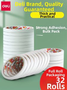 deli | High Adhesive Strength Double Sided Tape 32 Rolls