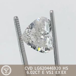 Messi Jewelry With IGI Certificate Heart Shape Lab Grown Diamond 1ct 1.5ct 2ct 2.5ct 3ct CVD HPHT Fancy Shape Diamonds stone Wholesale