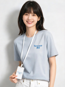 JIANYU | Custom Logo Embroidery Employee Uniform T-Shirt