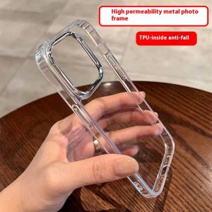 Luxury Transparent Clear Phone Case For Samsung A57 A55 A56 A37 A36 A17 A16 A07 A06 S26 Ultra S25 S24 FE S23 S22 Soft Back Cover