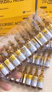 Vỉ 10 ống Vitamin C Hàn Quốc trắng dưỡng ẩm da