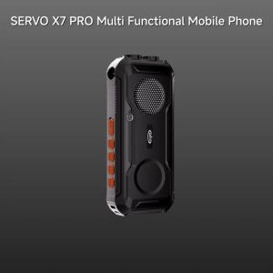 SERVO | SERVO X7 PRO Multi-Function Mobile Phone Desk Lamp Mini Fan Power Bank Bluetooth Dual SIM 2G Call Recording Magic Voice FM Radio