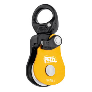 Petzl - SPIN L1 / รอกเดี่ยวประสิทธิภาพสูงพร้อมตัวหมุน รอกกู้ภัย รอกงานดูแลต้นไม้