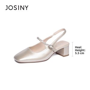 Josiny | Ladies Spring New French Style Mary Jane Heels