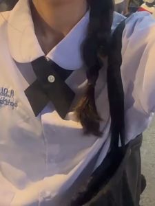 ชุดนักเรียนไทยแขนสั้นจีบ JK สูทกระโปรงนักเรียนหญิง 1-4 วัน กระทู้ดิจิทัล กระโปรงจากกรุงเทพฯ