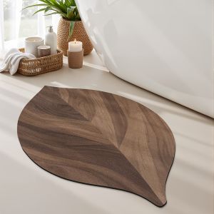 Thảm Trải Sàn Phòng Tắm VIKAMA Alien Leaf Thảm Trải Sàn Nhà Vệ Sinh Chống Trượt Thân Thiện Với Môi Trường Thảm Nhà Vệ Sinh Trang Trí Nhà Cửa Thảm Tắm PVC