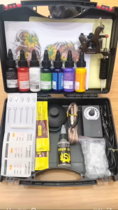 Combo 1 Máy Xăm Trυng Cấp Kèm 7 mực tập xăm trên da rả