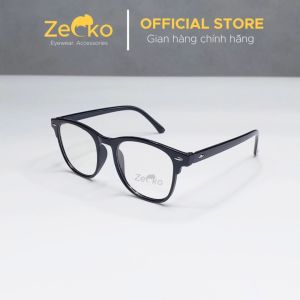 Gọng kính nam nữ đổi màu giả cận Zecko EGC04 chống ánh sáng xanh tia UV