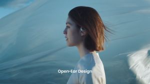 (SG) SHOKZ OpenFit Open-Ear Earbuds with Earhooks and Microphone True Wireless Bluetooth Earphones IP54 28h Playtime Compatible with iPhone/Android