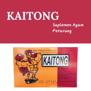 KAITONG - vitamin persiapan laga untuk ayam
