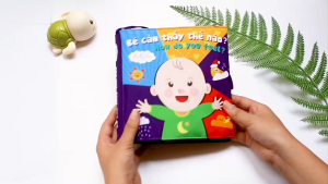 Đồ chơi Sách Vải Tương Tác Bé Cảm Thấy Thế Nào - How Do You Feel ? - Lalala Baby