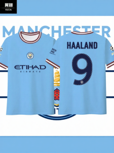Ice Silk Texture Fast-Dry Football Fan T-Shirt Half Sleeve