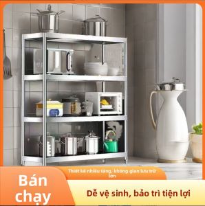 Stainless Steel Multifunctional Kitchen Storage Rack