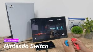 Wistino 17.3inch 100%sRGB 1920*1080P FHD 60Hz IPS Portable Gaming Monitor for PS4 PS5 Switch Xbox Game Consoles Extend Screen PC Sub Display