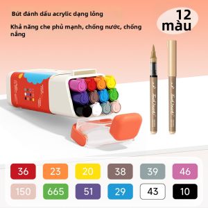Touch Mark | Bút Dạ Quang Đầu Mềm cho Trẻ Em