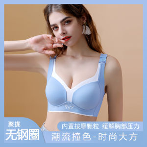เสื้อชั้นในดันทรงไร้สายสำหรับผู้หญิงขนาดพิเศษถ้วยที่มีคุณภาพสูง34-50CDE