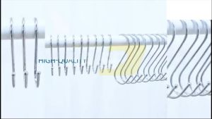 10PCS Stainless Steel S Shaped Hook Multi-Purpose Heavy-Duty Metal Hangers Hanging Hooks