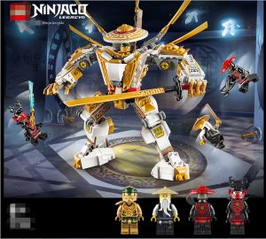 Lele Brother | Đồ Chơi Xếp Hình Ninja Series Golden Mech