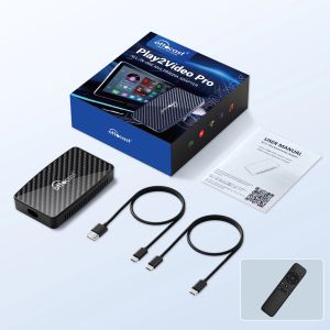 OTTOCAST Play2Video Pro Ai Box Built in YouTube Netflix IPTV Video Box Wireless CarPlay Android Auto Adapter for 98% of Cars