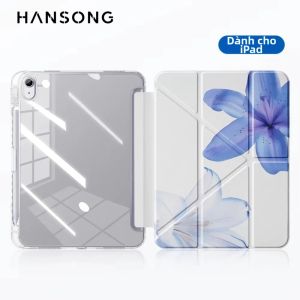 Ốp iPad Giả Da Có Khe Đựng Bút Dành Cho iPad Air 11 Thế Hệ 10/11 A16 M4/M3/M2 2026/2025/2024 iPad Air Thế Hệ 5/4 Chống Sốc Chống Nước