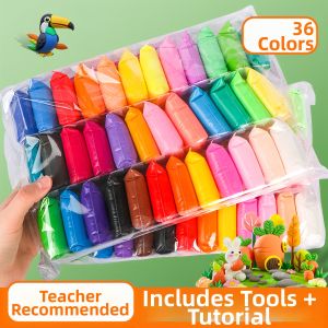 BEISHU | Non-toxic Ultra-light Clay for Children 36 Colors