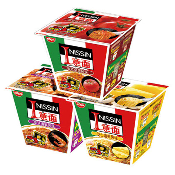 Nissin NISSIN Ding Spaghetti Italian Potted Meat Paste/Cheese Bacon