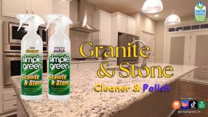 SIMPLE GREEN GRANITE STONE CLEANER AND POLISH (2PCS)