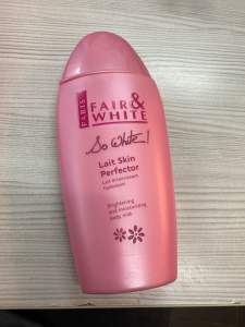 Fair & White Beauty cream lotion and soap
