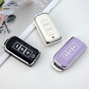 เคสกุญแจรถยนต์แบบนิ่ม TPU สำหรับรถยนต์มิตซูบิชิ ซีแพนเดอร์ เอาท์แลนเดอร์ เอเอสเอ็กซ์ ปาเจโร อีคลิปส์ ครอส มอนเตโร