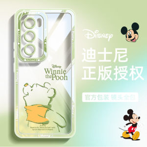 Disney Officially Authorized for Oppo Reno12 Phone Case New Arrival Opporeno12pro Transparent Silicone Soft Shell Sets All-Inclusive 11 Drop-Resistant Men and Women Couple Cute Minimalist Classy Stylish