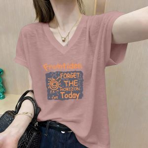 V.C.I | Slimming Youthful V-Neck T-Shirt